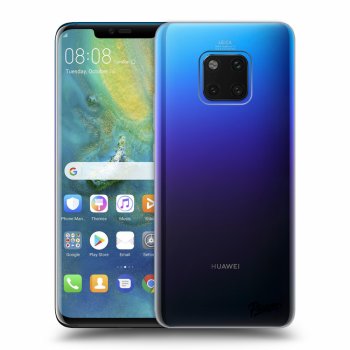 Picasee silikonový průhledný obal pro Huawei Mate 20 Pro - Clear