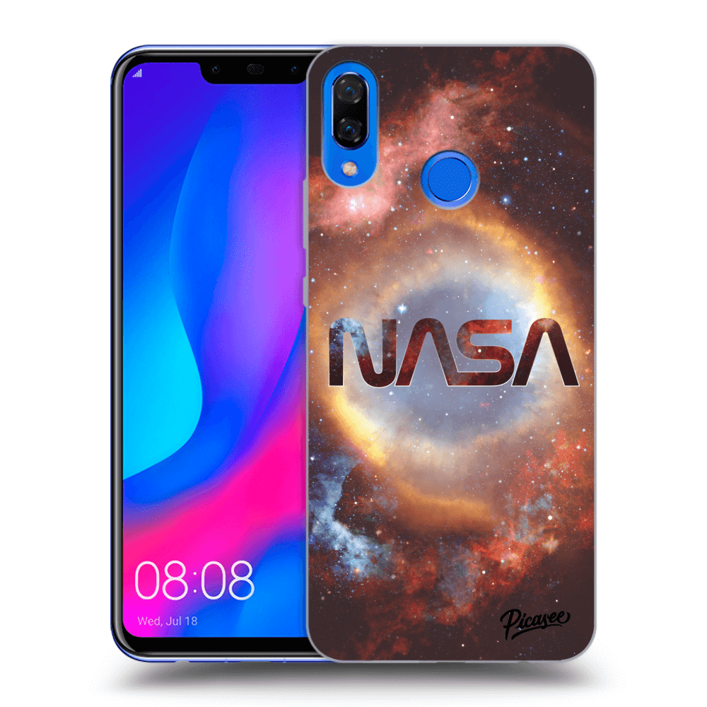 Picasee silikonový průhledný obal pro Huawei Nova 3 - Nebula