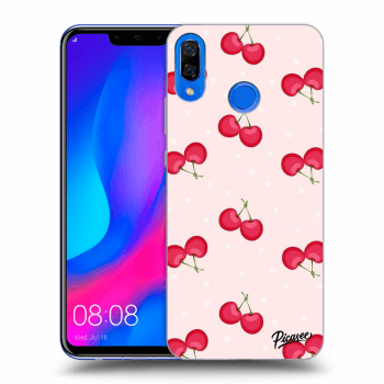 Picasee silikonový průhledný obal pro Huawei Nova 3 - Cherries