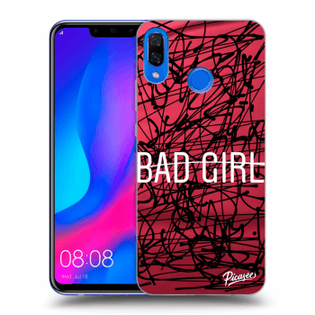 Picasee silikonový černý obal pro Huawei Nova 3 - Bad girl