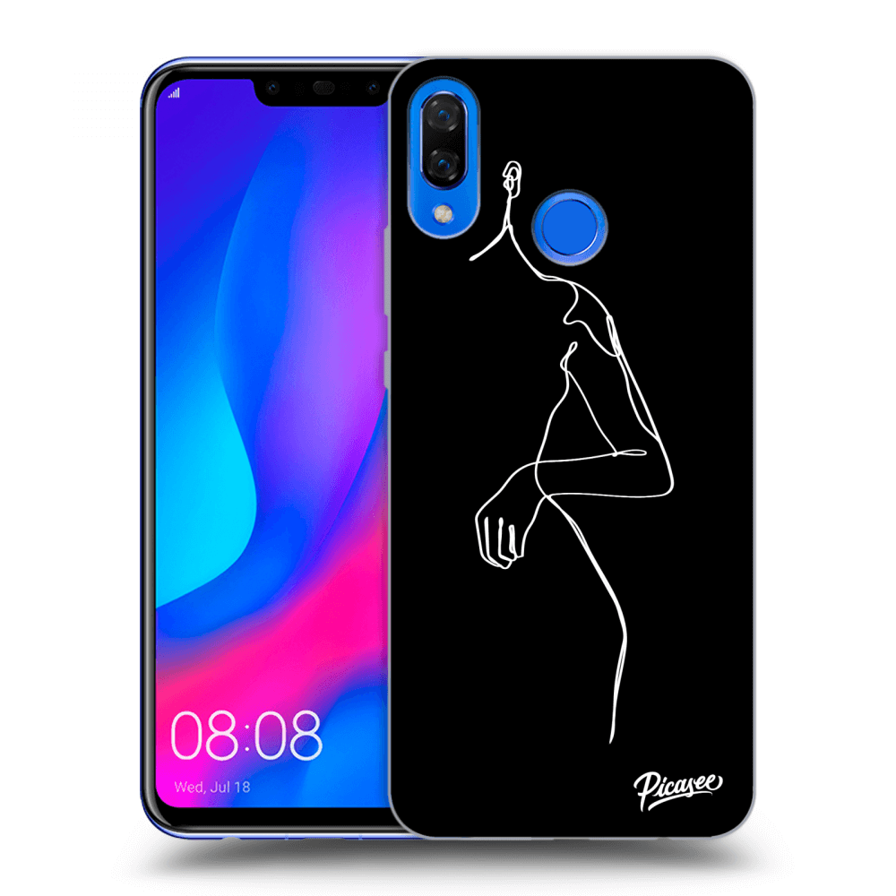 Picasee ULTIMATE CASE pro Huawei Nova 3 - Simple body White
