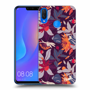 Obal pro Huawei Nova 3i - Purple Leaf