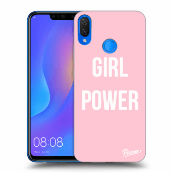 Picasee silikonový černý obal pro Huawei Nova 3i - Girl power