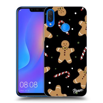 Picasee silikonový černý obal pro Huawei Nova 3i - Gingerbread