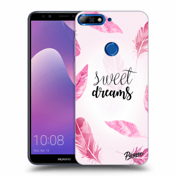 Picasee silikonový černý obal pro Huawei Y7 Prime (2018) - Sweet dreams