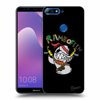 Picasee silikonový černý obal pro Huawei Y7 Prime (2018) - Rambofen