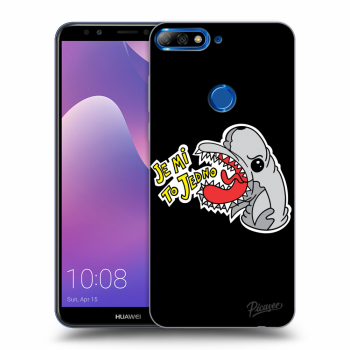 Picasee silikonový černý obal pro Huawei Y7 Prime (2018) - Je mi to jedno