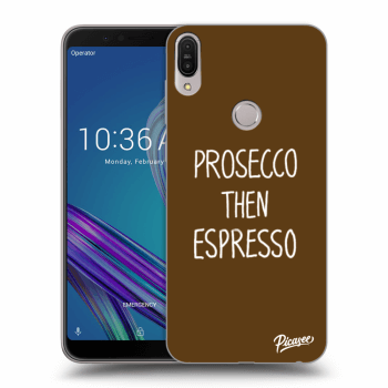 Picasee silikonový průhledný obal pro Asus ZenFone Max Pro (M1) ZB602KL - Prosecco then espresso