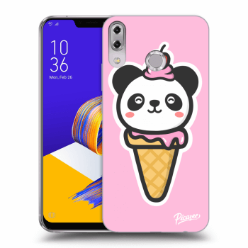 Picasee silikonový průhledný obal pro Asus ZenFone 5 ZE620KL - Ice Cream Panda