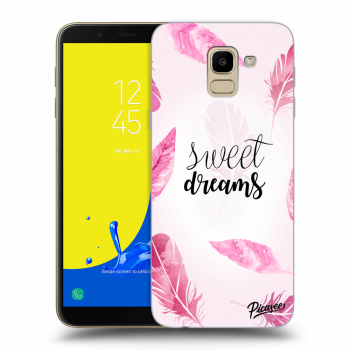 Picasee silikonový průhledný obal pro Samsung Galaxy J6 J600F - Sweet dreams