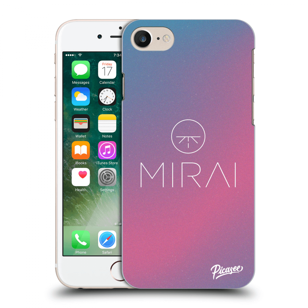 Silikonový Průhledný Obal Pro Apple IPhone 8 - Mirai - Logo
