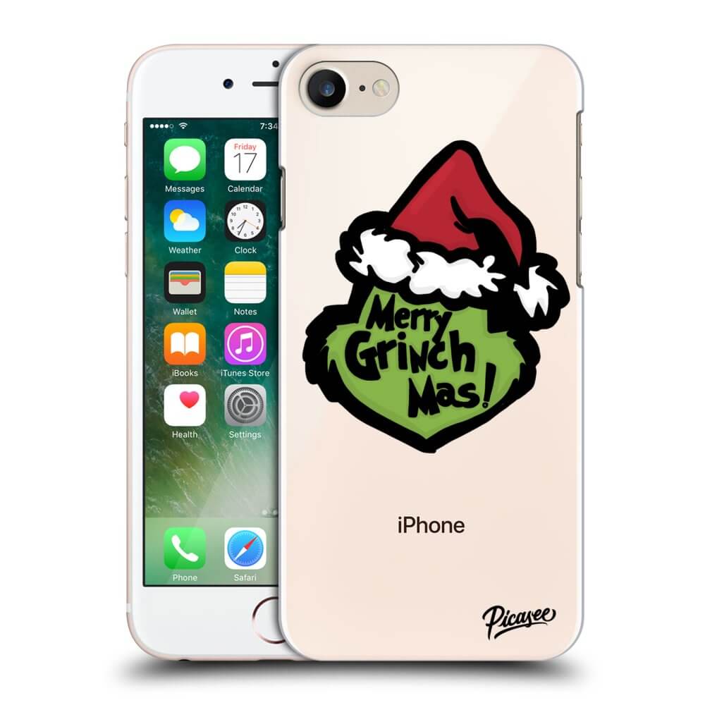 Silikonový Průhledný Obal Pro Apple IPhone 8 - Grinch 2