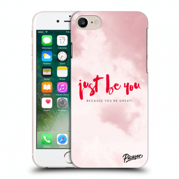 Picasee silikonový mléčný obal pro Apple iPhone 8 - Just be you