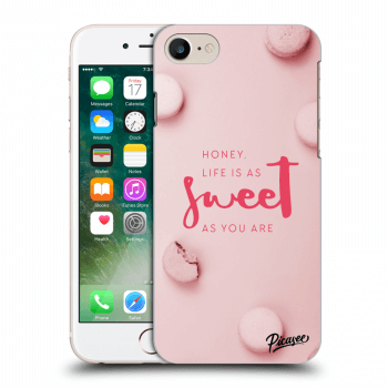 Picasee silikonový mléčný obal pro Apple iPhone 8 - Life is as sweet as you are