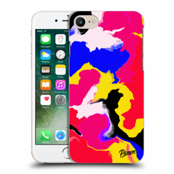 Picasee silikonový černý obal pro Apple iPhone 8 - Watercolor
