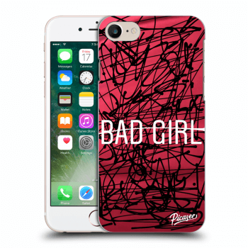 Picasee silikonový průhledný obal pro Apple iPhone 8 - Bad girl