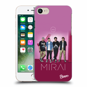 Picasee silikonový černý obal pro Apple iPhone 8 - Mirai - Pink