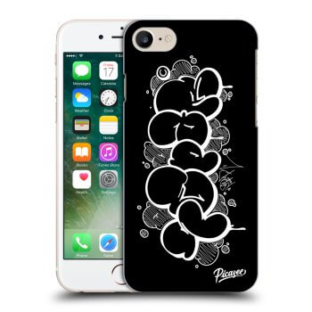 Picasee silikonový černý obal pro Apple iPhone 8 - Throw UP