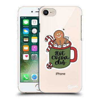 Picasee silikonový průhledný obal pro Apple iPhone 8 - Hot Cocoa Club
