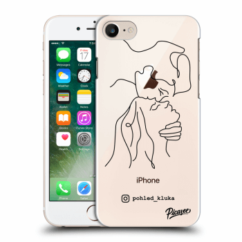 Picasee plastový průhledný obal pro Apple iPhone 8 - Forehead kiss