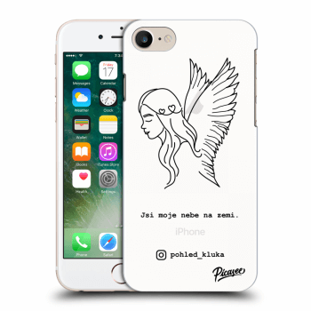 Picasee silikonový mléčný obal pro Apple iPhone 8 - Heaven