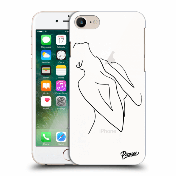 Picasee silikonový mléčný obal pro Apple iPhone 8 - Sensual girl