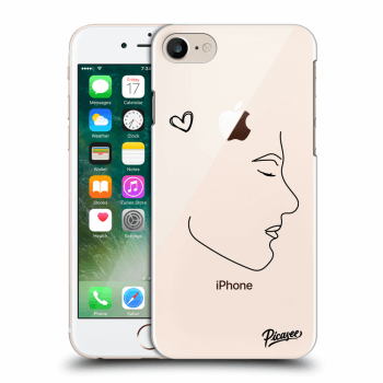 Picasee silikonový průhledný obal pro Apple iPhone 8 - Couple boy