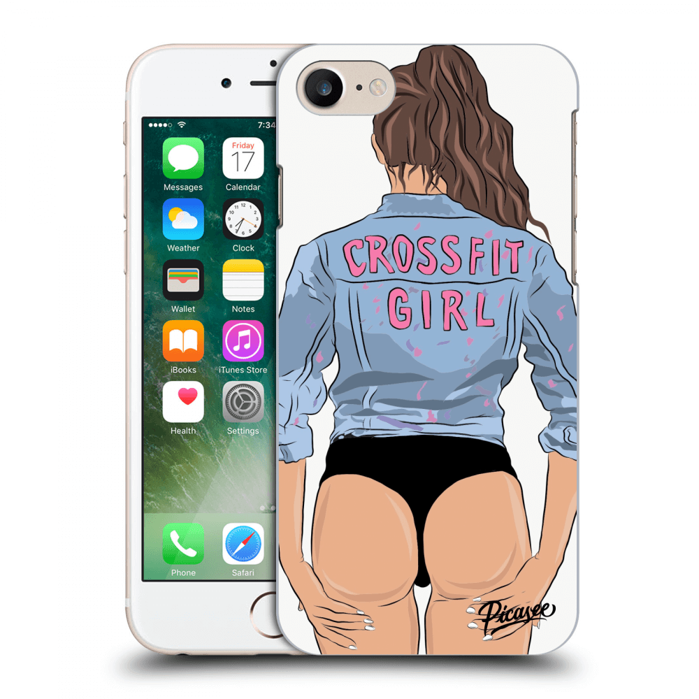 Picasee ULTIMATE CASE pro Apple iPhone 8 - Crossfit girl - nickynellow