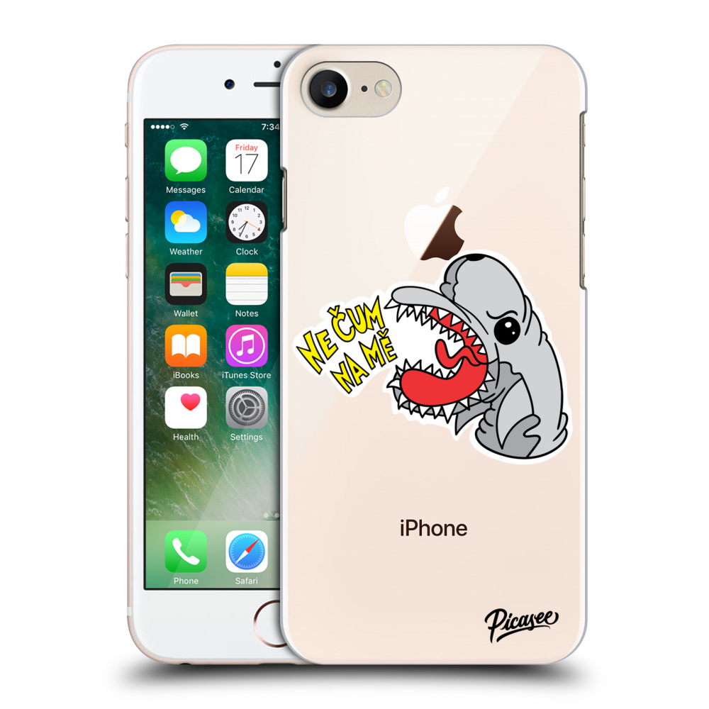 Picasee silikonový průhledný obal pro Apple iPhone 8 - Nečum na mě 2