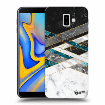 Obal pro Samsung Galaxy J6+ J610F - Black & White geometry