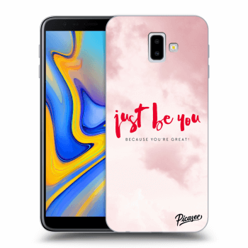 Picasee silikonový průhledný obal pro Samsung Galaxy J6+ J610F - Just be you