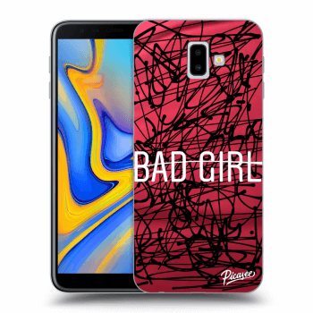 Picasee silikonový průhledný obal pro Samsung Galaxy J6+ J610F - Bad girl