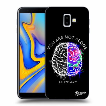 Obal pro Samsung Galaxy J6+ J610F - Brain - White