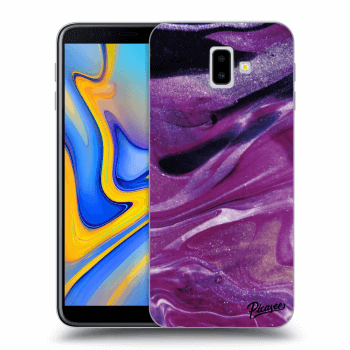Obal pro Samsung Galaxy J6+ J610F - Purple glitter
