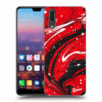 Obal pro Huawei P20 - Red black