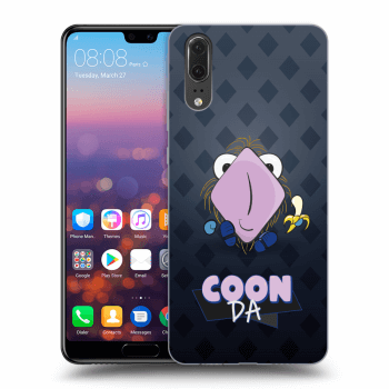 Obal pro Huawei P20 - COONDA chlupatka - tmavá