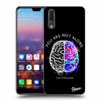 Obal pro Huawei P20 - Brain - White