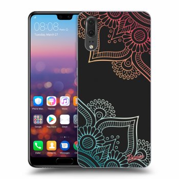 Obal pro Huawei P20 - Flowers pattern