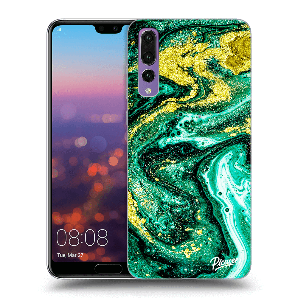 Picasee ULTIMATE CASE pro Huawei P20 Pro - Green Gold