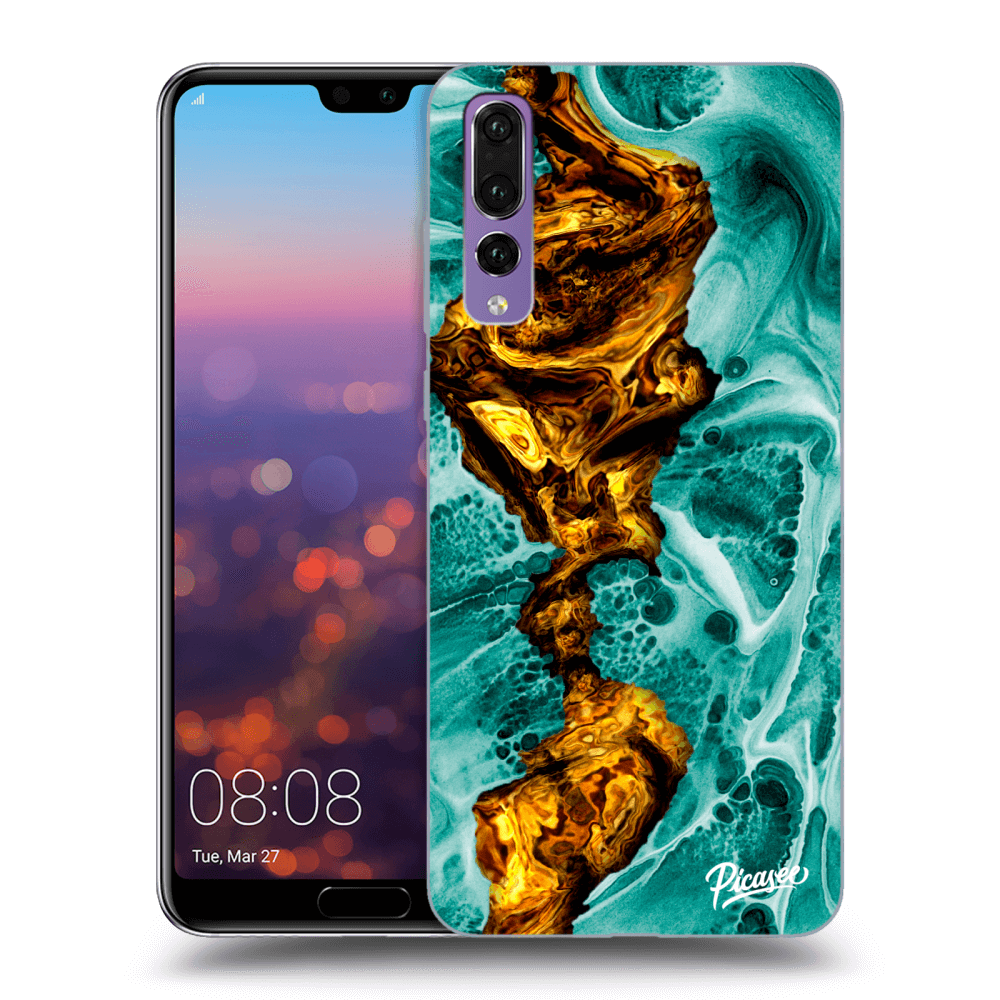 Picasee ULTIMATE CASE pro Huawei P20 Pro - Goldsky