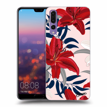 Obal pro Huawei P20 Pro - Red Lily