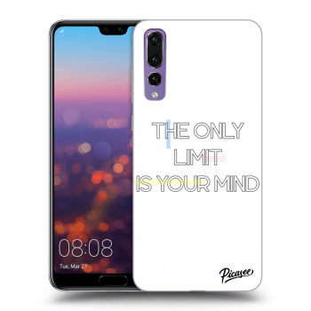 Picasee silikonový černý obal pro Huawei P20 Pro - The only limit is your mind