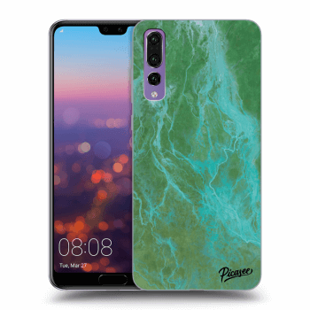 Picasee ULTIMATE CASE pro Huawei P20 Pro - Green marble
