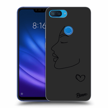 Picasee silikonový černý obal pro Xiaomi Mi 8 Lite - Couple girl