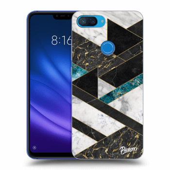 Obal pro Xiaomi Mi 8 Lite - Dark geometry