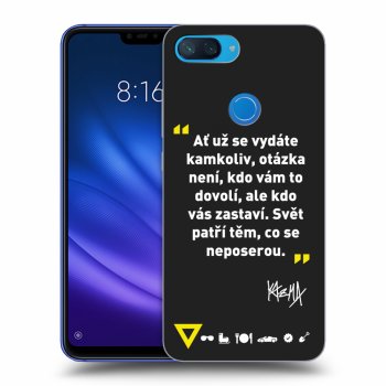 Obal pro Xiaomi Mi 8 Lite - Kazma - SVĚT PATŘÍ TĚM, CO SE NEPOSEROU