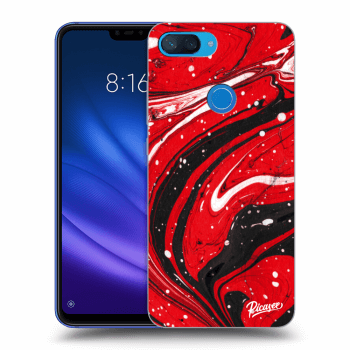 Obal pro Xiaomi Mi 8 Lite - Red black