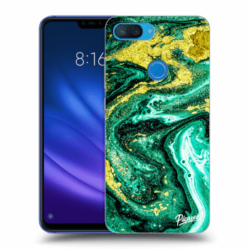 Obal pro Xiaomi Mi 8 Lite - Green Gold