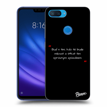 Obal pro Xiaomi Mi 8 Lite - Správná láska Bílá