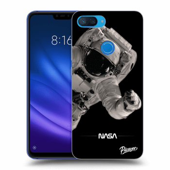 Picasee silikonový průhledný obal pro Xiaomi Mi 8 Lite - Astronaut Big